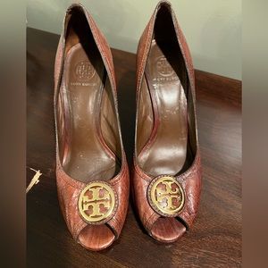 Authentic Tory Burch Wedges. Good Condition 10.5